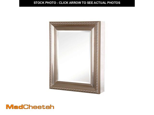 Lot 74-12932623 - Pegasus 24 in. W x 30 in. H Rectangular Medicine Cabinet with Mirror - UNUSED