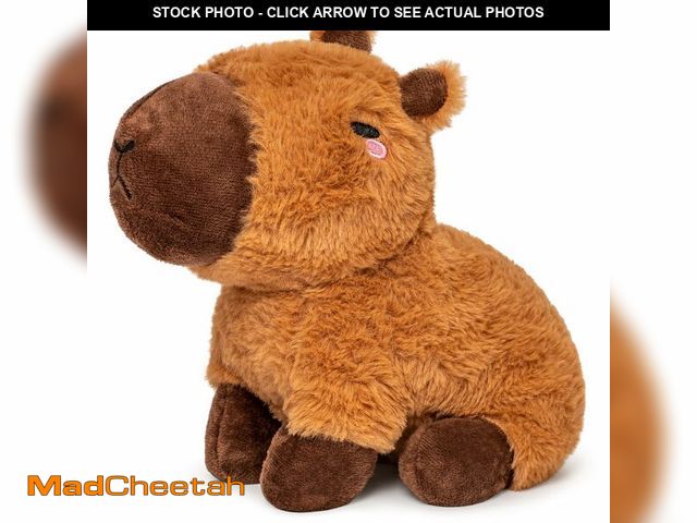 Lot 74-14207163 - Capybara Microwavable &amp; Weighted Stuffed Animals - 1.5 Lbs Unscented Heating Pad for Period Cram...