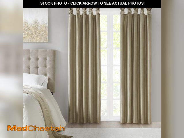 Lot 74-4828360 - House of Hampton Enders Solid Blackout Thermal Tab Top Single Curtain Panel NCWA1609 Curtain Color: ...