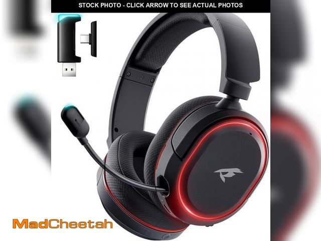 Lot 74-12333662 - Wireless Gaming HeadsetÃ¯Â¼Å 7.1 Surround SoundÃ¯Â¼Å 2.4Ghz USB Gaming Headphones Bluetooth 5.4,10...