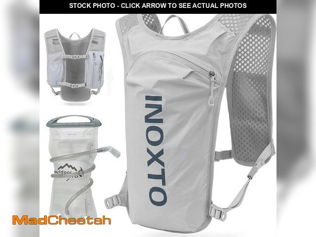 Lot 74-12702012 - INOXTO Running Hydration Vest Backpack,Lightweight Insulated Pack with 1.5L Water Bladder Bag Daypac...