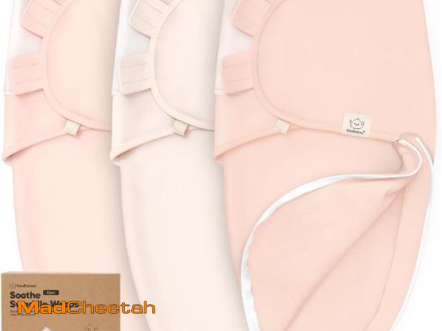 Lot 74-12323744 - Baby Swaddle Sleep Sacks with Zipper - 3-Pack Swaddles for Newborns 0-3 Months, Infant, Baby Girls, ...