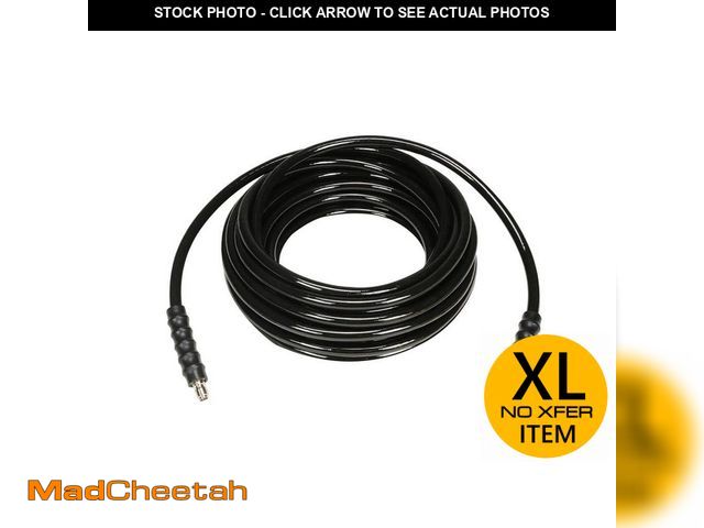 Lot 74-13691602 - DEWALT 3/8 in. x 50 ft Replacement/Extension Hose for Cold Water 5000 PSI Pressure Washers - UNUSED