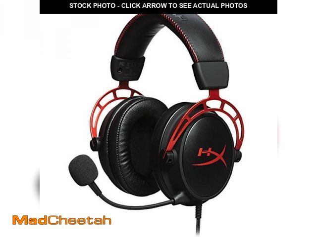 Lot 74-11551465 - HyperX Cloud Alpha - Gaming Headset, Dual Chamber Drivers, Legendary Comfort, Aluminum Frame, Detach...