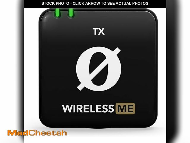 Lot 74-14591441 - (MISSING USB CABLE) RÃÆÃÅDE Wireless ME TX Ultra-compact Wireless Transmitter with Built-in Micr...
