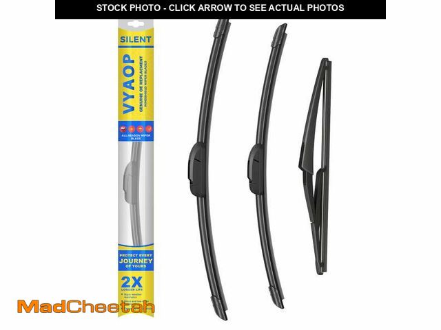 Lot 74-14287305 - VYAOP Windshield Wipers Replacement for 2014-2023 Nissan Rogue,2013-2021 Pathfinder,2014-2024 Qashqa...