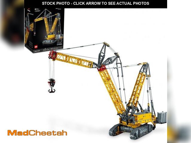 Lot 74-12475822 - LEGO Technic Liebherr Crawler Crane LR 13000 Model Kit - Bedroom or Office Decor for Adults, Ages 18...