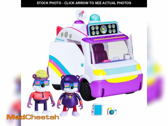 Lot 74-13546959 - P.M.I. The Creature Cases Mice Squad Van Ã¢â¬â Secret Agent Vehicle with Rolling Wheels, Undercov...