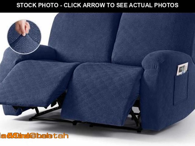 Lot 74-11557691 - Timeles Recliner Covers Recliner Loveseat Covers Reclining Couch Covers Sofa Slipcovers Stretch Soft...