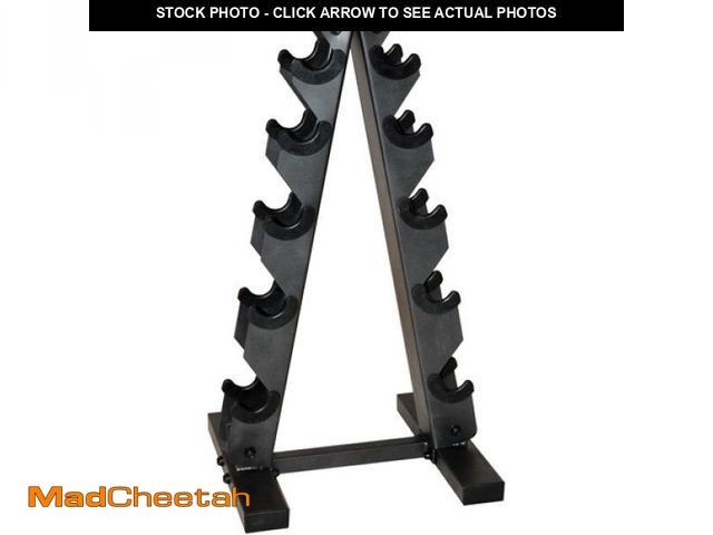 Lot 74-12161525 - CAP Barbell a-Frame Dumbbell Weight Rack  Carbon - UNUSED