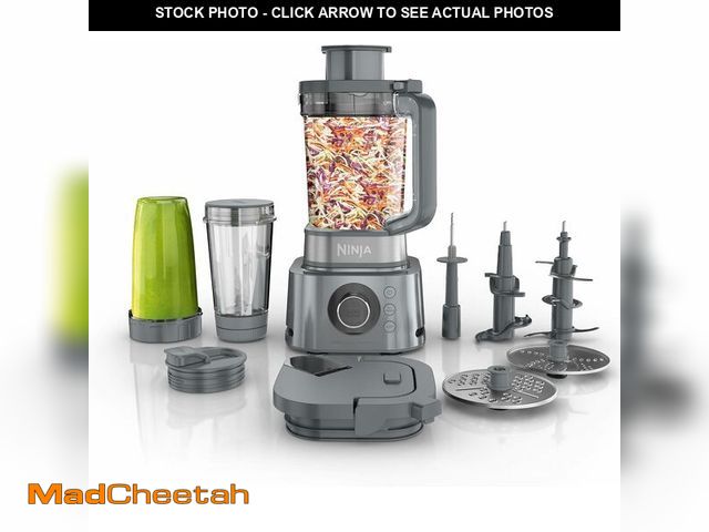 Lot 74-13579343 - Ninja Blender &amp; Food Processor Combo, Foodi Power Blender System for Smoothies, Bowls, Spreads &...