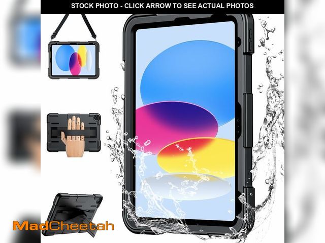 Lot 74-12841403 - for iPad 10th Generation Case for iPad A16 Case,[Military Grade Dropproof][IP68 Waterproof] with Scr...
