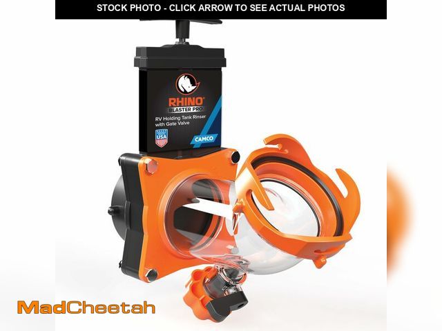 Lot 74-13622975 - Camco Rhino Blaster RV Tank Rinser with Gate Valve &amp; Backflow Preventer - RV Accessories for Was...