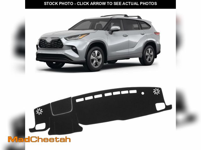 Lot 74-13522295 - KUST Black Dash Cover for Toyota Highlander 2020-2025 2026 (L LE XLE XSE Limited Platinum) (with HUD...