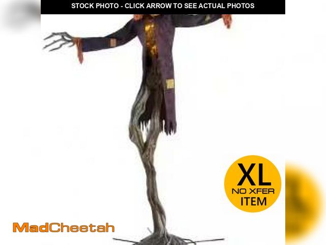 Lot 74-12849079 - *DIRTY* Accents Holiday 15 ft. Gruesome Grounds Giant-Sized Animated LED Worricrow H10 *DIRTY*  - US...