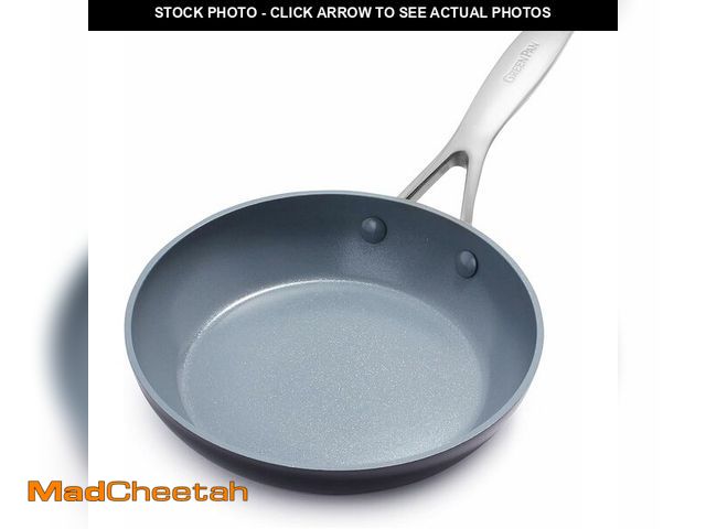Lot 74-14282902 - GreenPan Valencia Pro Hard Anodized Healthy Ceramic Nonstick 8" Frying Pan Skillet, PFAS-Free Cookwa...