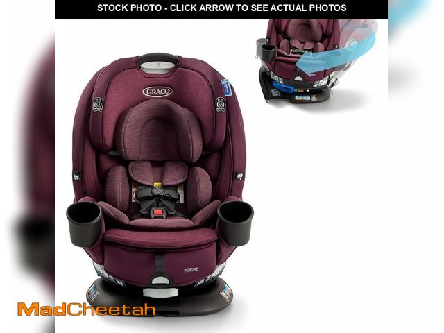 Lot 74-13041401 - Graco Turn2Me 3-in-1 Rotating Convertible Car Seat, London, Rear-Facing Rotation, Forward-Facing Mod...