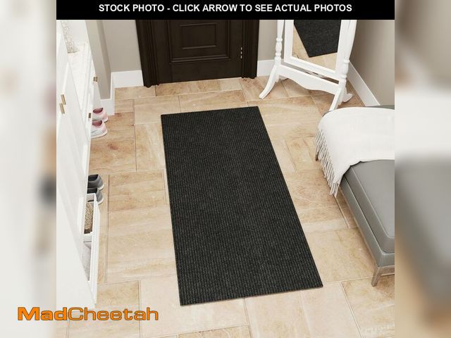 Lot 74-13733921 - Ottomanson 2' x 5' Hallway Runner with Scraper Pile Extra Durable Non-Slip Rug Mat for Indoor &amp; ...