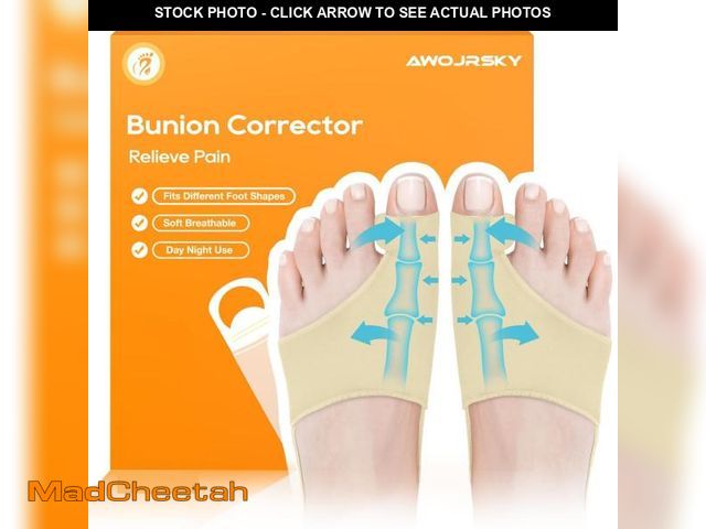 Lot 74-12111583 - Awojrsky Bunion Corrector for Women Big Toe Straightener Bunion Corrector for Men, Relief splints Re...