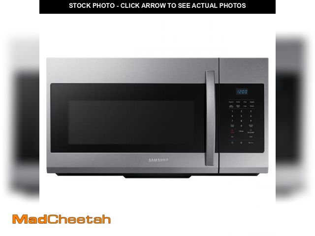 Lot 74-12532885 - Samsung 1.7 Cu. Ft. Over-the-Range Microwave - Stainless Steel - UNUSED
