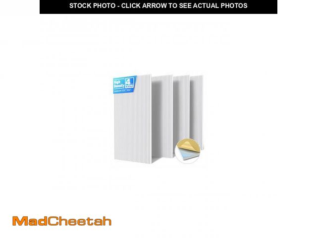 Lot 74-12540752 - 4 Pack Large Acoustic Panels Sound Absorbing with Self-Adhesive, 47.2Ã¢â¬Â*23.6Ã¢â¬Â*0.36Ã¢â¬Â...