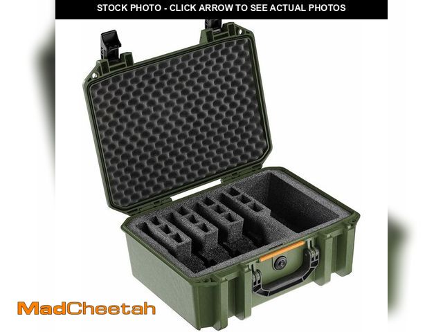 Lot 74-14348960 - Doskocil Large 19x16x9â Pistol Gun Handgun Hard Shell Waterproof Case Holder - USED
