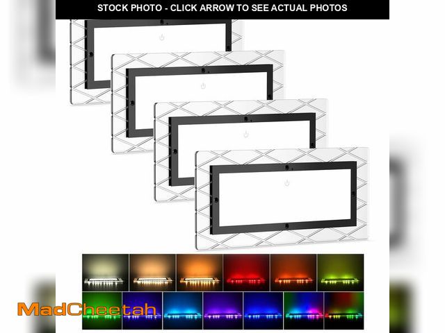Lot 74-14378665 - BlueFire Upgrade 1800LM Bright LED RV Light Interior, 3 Color Temperatures,8 Multi-Color Side Lights...