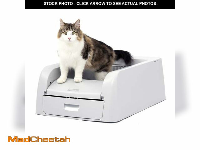 Lot 74-12781095 - PetSafe ScoopFree Clumping Self-Cleaning Litter Box for Clumping Litter - Superior Odor Control  Nev...