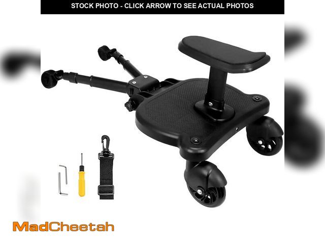 Lot 74-14154209 - Universal Stroller Board Buggy Board with Detachable Seat, Stroller Glider Board Suitable for Most B...