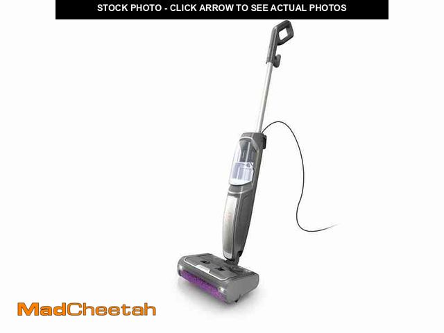 Lot 74-12731628 - Shark Steam Pickup 3-in-1 Corded Steam Mop for Hardwood, Tile, Stone and Laminate in Black with Stor...