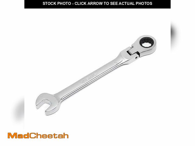 Lot 74-14084391 - Husky 7/16 in. Flex Head Ratcheting Combination Wrench - UNUSED