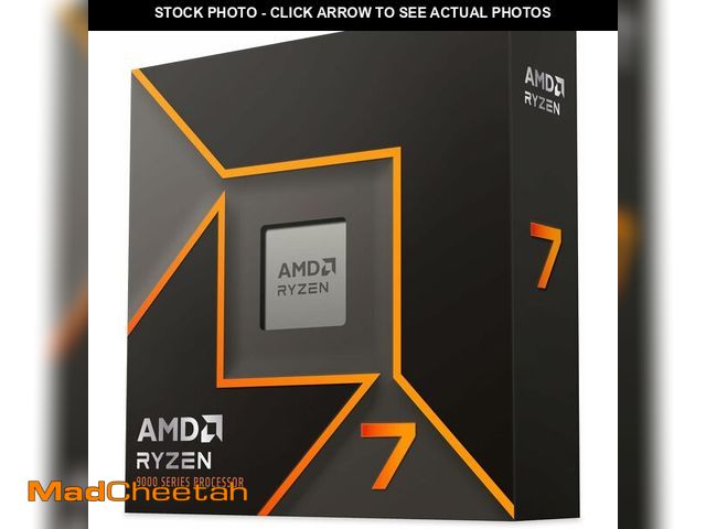 Lot 74-14307395 - AMD RyzenÃÂ¢Ã¢â¬Å¾ÃÂ¢ 7 9700X 8-Core, 16-Thread Unlocked Desktop Processor - USED