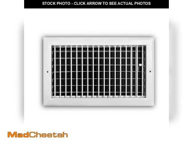 Lot 74-13069309 - Everbilt 14 in. x 8 in. Adjustable 1-Way Wall/Ceiling Register - UNUSED