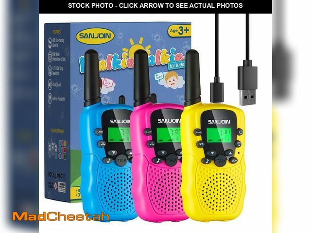 Lot 74-13955818 - Walkie Talkies for Kids Rechargeable, 2000 mAH Last 3-4 Days 2 Way Radios Toys for 3-12 Year Old Boy...