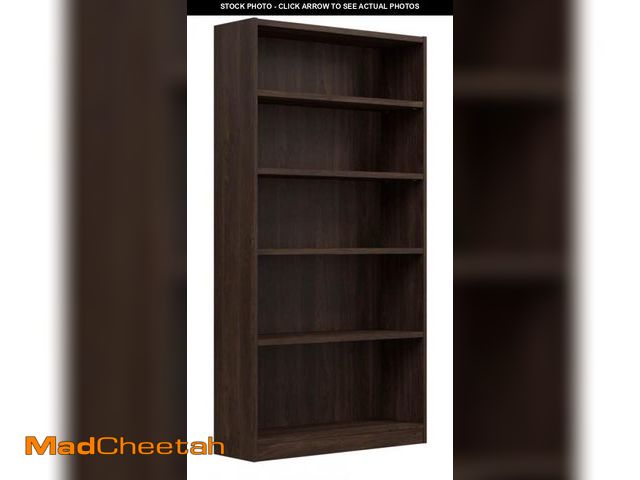 Lot 74-12203074 - Tall 5 Shelf Bookcase by Bush - UNUSED