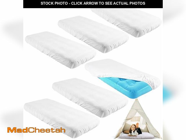 Lot 74-10822767 - Breling Kids Air Mattress Fitted Sheets Compatible with Intex Cozy Kidz (Sheet Only) Toddler Inflata...