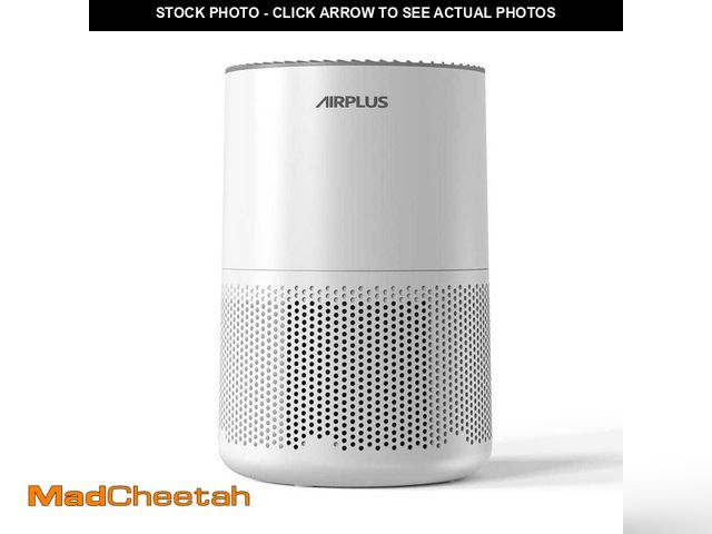 Lot 74-12691014 - Edendirect 1200 sq. ft. True H13 HEPA True Personal Room Air Purifier in Whites, 99.97% Cleaner, 153...