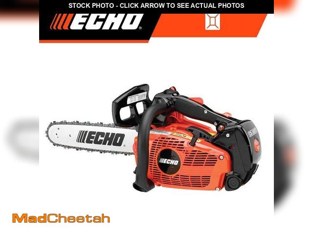 Lot 74-14113385 - *DIRTY* ECHO 16 in. 35.8 cc Gas 2-Stroke Top Handle Arborist Professional Grade Heavy Duty Chainsaw ...