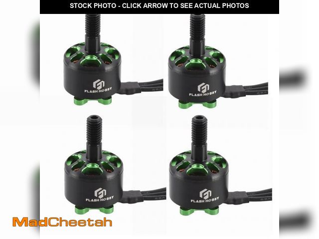 Lot 74-12303486 - Arthur A1408(M5) Motor 2800KV Brushless Motor for FPV Racing Frame (2800kv, 4) - USED