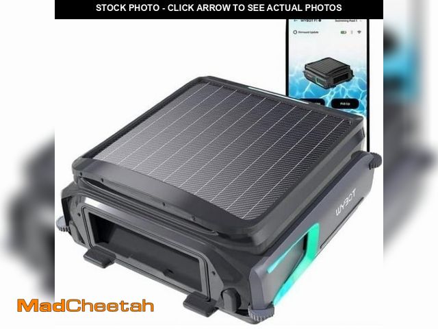 Lot 74-12223003 - WYBOT F1 Pool Skimmer Solar Powered Robotic Cleaner with App Control, Smart Obstacle Avoidance and A...