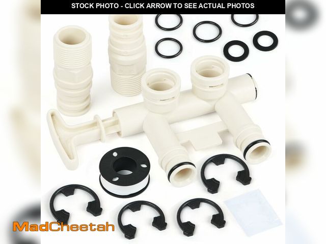 Lot 74-13631291 - Upgraded 7345388 Water Softener 3/4" Bypass Valve Assembly Compatible with Kenmore, GE, Whirlpool, M...