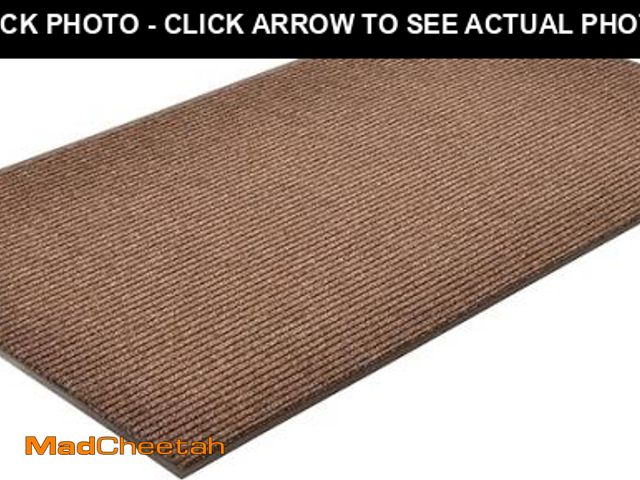 Lot 74-12096372 - Notrax 109 Brush Step Carpeted Indoor/Outdoor Entrance Mat for Home or Office, 2' x 3', Absorbent Sl...