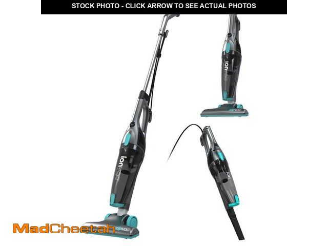 Lot 74-13692563 - Tzumi ionvac Zip Vac 3-in-1 Corded Floor and Carpet Stick Vacuum in Teal - UNUSED
