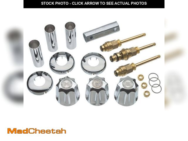 Lot 74-12683034 - (MISSING HARDWARE) DANCO Tub and Shower Trim Kit for Gerber Faucets  - UNUSED