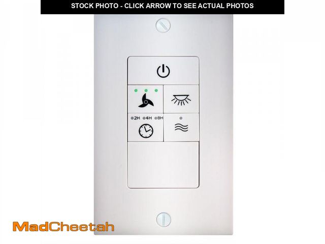 Lot 74-11825832 - Hampton Bay 3-Speed Universal Ceiling Fan Wireless Wall Control (Damp Rated) - UNUSED
