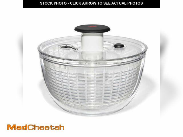 Lot 74-12687171 - OXO Softworks Little Salad, Fruit and Herb Spinner, 3 Quart, Clear - UNUSED