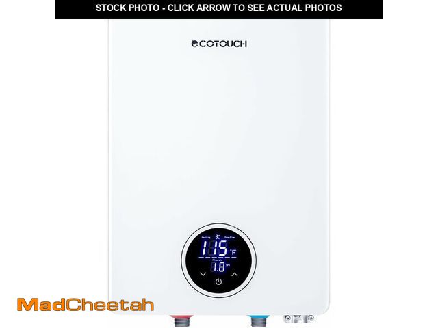 Lot 74-13710615 - Tankless Water Heater Electric, ECOTOUCH 14kW 240V Instant Water Heater On Demand Hot Water Heaters ...