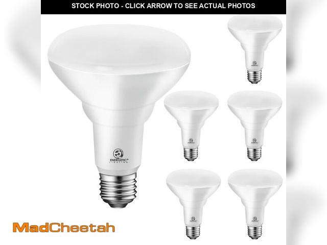 Lot 74-12700336 - Energetic LED Recessed Light Bulbs BR30, 65W Equivalent, Dimmable, Warm White 3000K, Indoor Flood Li...