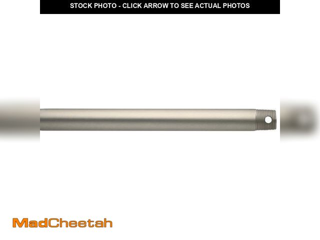 Lot 74-14113650 - KICHLER Independence 36 in. Brushed Nickel Dual Threaded Ceiling Fan Extension Downrod - UNUSED