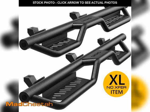 Lot 74-13581233 - OEDRO 6 Inch Running Boards Compatible with 2018-2026 Jeep Wrangler JL JLU Unlimited 4 Doors, Two St...